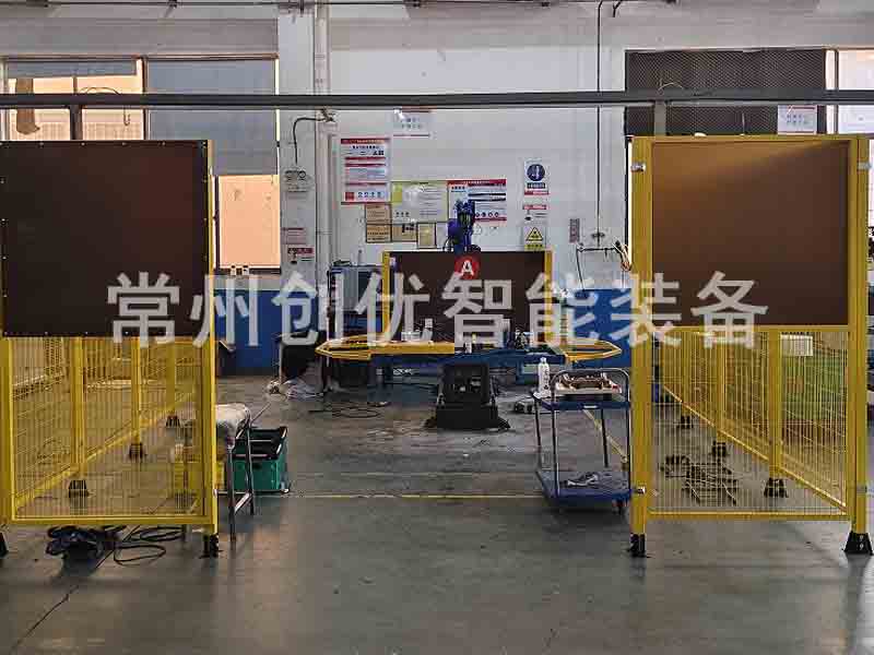 雙工位平臺(tái)式焊接機(jī)器人工作站